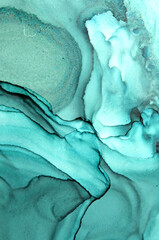 
abstract background of blue-green stains