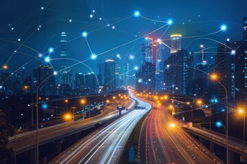 Smart City Infrastructure Unveiled Advanced Integration of Technology and IoT Devices Enhancing Urban Living and Connectivity