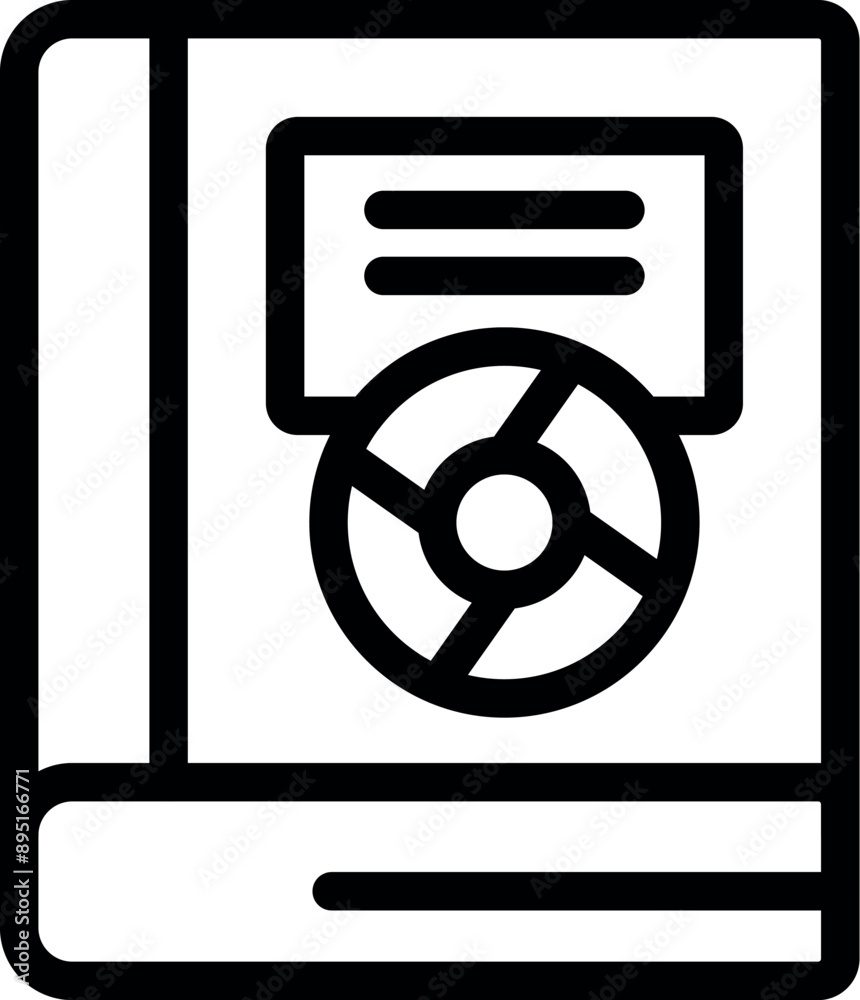 Poster software box with compact disc icon representing programming learning