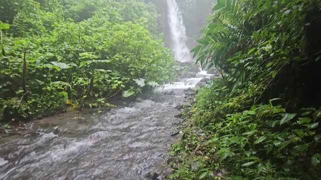Cascada en monta{as de Chiriqui 