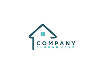 House logo design real estate