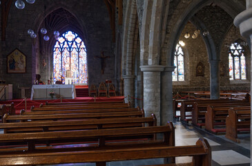 Kilkenny, Ireland - Inside Black Abbey