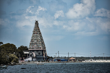 Nainativu Nagapooshani Amman Temple (Nagapoosani Amman Kovil), Nainativu, Jaffna, Sri Lanka.