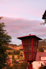 sunset lantern 