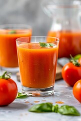 Tomato Juice With Basil