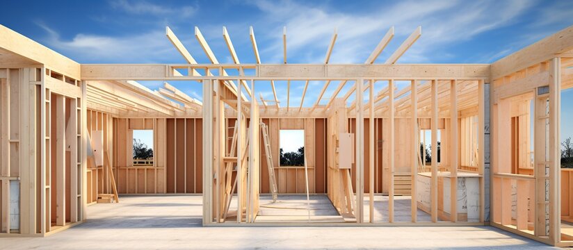 House Construction Framing Gradating
