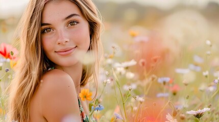 Naklejka premium Young Woman Gender