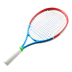 Tennis racket isolated on transparent background