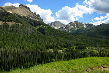 Colorado Mountain Landscape in the summer season