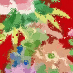 Oil paintings and various flowers, roses, peonies, cats, dogs, birds, beautiful scenery