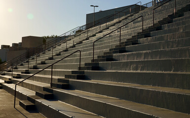 high school football stadium bleachers 