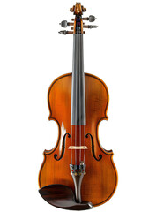 Fototapeta premium [Transparent Background PNG]Antique Violin With Wooden Body And Strings