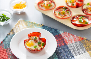 Rise and Shine Cured Meat and Egg Breakfast Cups