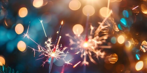 Get ready for a festive celebration filled with sparkling lights, mesmerizing fireworks, and joyful atmosphere. Its a time of excitement and joy, creating a cheerful and vibrant experience