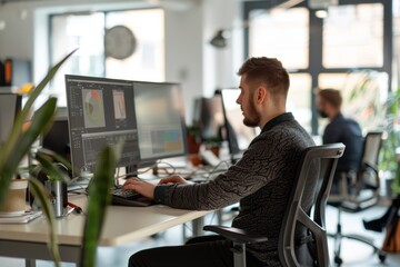 Inclusive Office: Blind Employee Using Screen Reader for Accessible and Efficient Task Completion