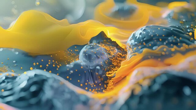 This image captures the dynamic movement of cells as they pass through the narrow spaces of liver sinusoids contributing to the livers remarkable regenerative capacity.