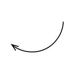 Collection different types of arrows sign. 