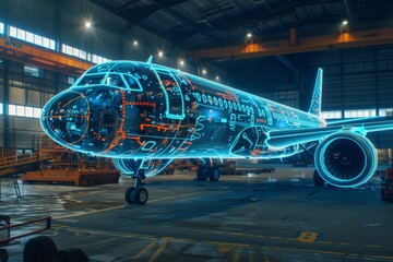 Digital twin tech enhances airbus a320 maintenance with holographic structure modeling