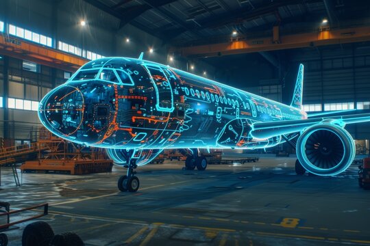 Digital twin tech enhances airbus a320 maintenance with holographic structure modeling