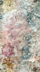 Weathered old wall with grunge effect and cracked paint creating a seamless texture