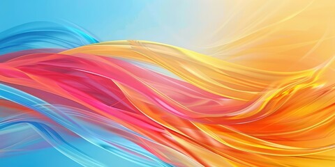 Obraz premium Colorful abstract bright background. Ai generation