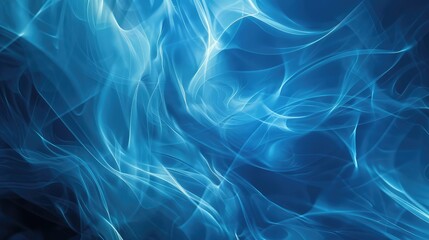 Abstract blue background. Ai generation