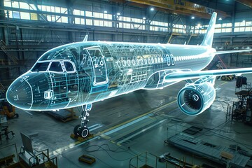 Digital twin tech enhances airbus a320 repair with holographic modeling for inspection