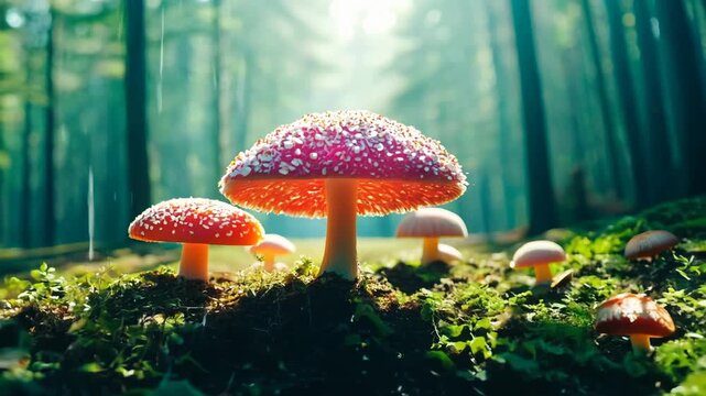amanita muscaria fly mushroom