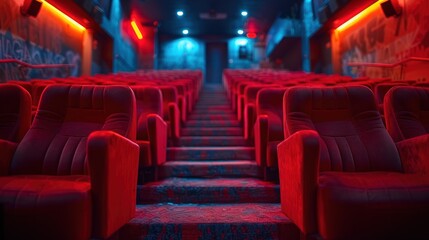 Empty Cinema Seats
