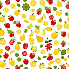 Obraz premium seamless background with fruits