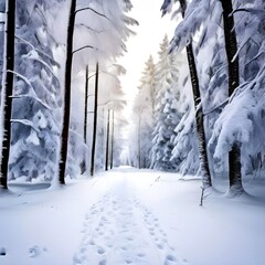 Snowy Forest