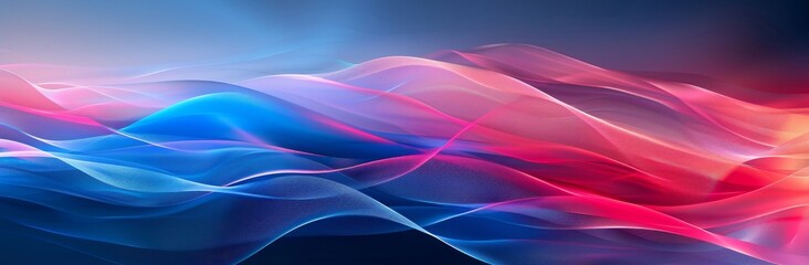 An elegant header design in thistle, midnight blue, and sky blue. A fluid flow of lines and curves with fluid flowing waves and curves is used in the header design.