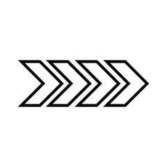 Collection different types of arrows sign. 