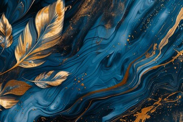 A generative AI-based abstract wallpaper texture oilpaint