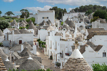 Trulli of Alberobello, a UNESCO heritage site.