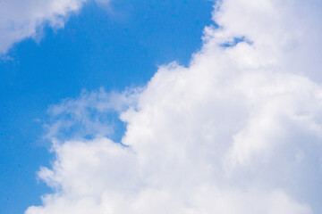Summer blue sky cloud gradient light white background. Beauty clear cloudy in sunshine calm bright winter air bacground. Gloomy vivid cyan landscape in environment day horizon skyline view spring wind