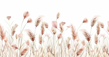 A tropical leaf drawing on a white background, a pastel drawing, and a wallpaper of photographs