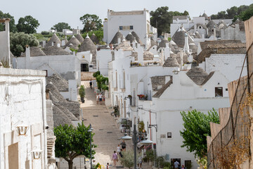 Trulli of Alberobello, a UNESCO heritage site.