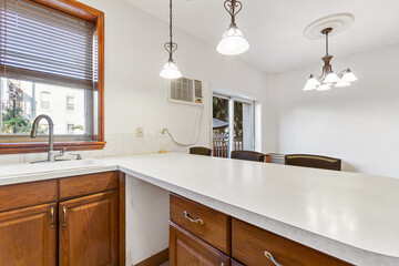 Images of Kitchen with cabinets island appliances cooking and baking