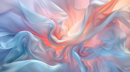 Obraz premium Movement suggestion, Gentle curves