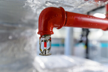 Industrial fire protection system, automatic fire extinguishing