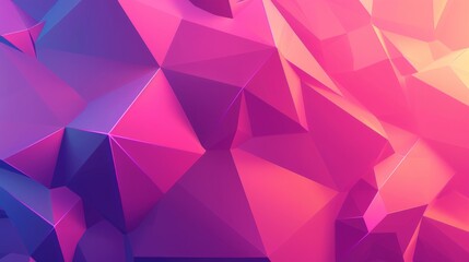 Obraz premium Abstract background showing low poly surface forming modern pattern