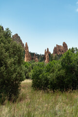 Rock formation in Garden of the Gods