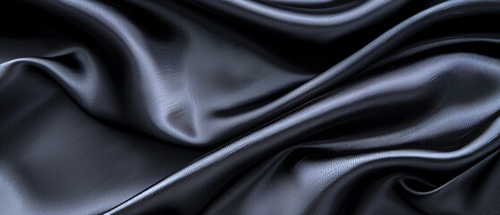 Close-up of a luxurious silk fabric, capturing the smooth texture, shimmering finish, and fine grain of the material