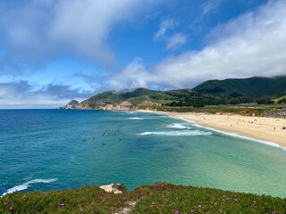 Fototapeta premium View of Montara Beach California 