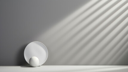Minimalist Gray Product Background