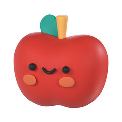 Apple 3D Illustration Render School icons