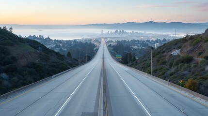 Interstate commute with a stunning outlook, Interstate, Outlook, Commute