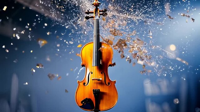 violin and music
