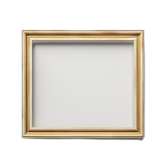 Refined Minimalistic Gold Wall with Thin Profile